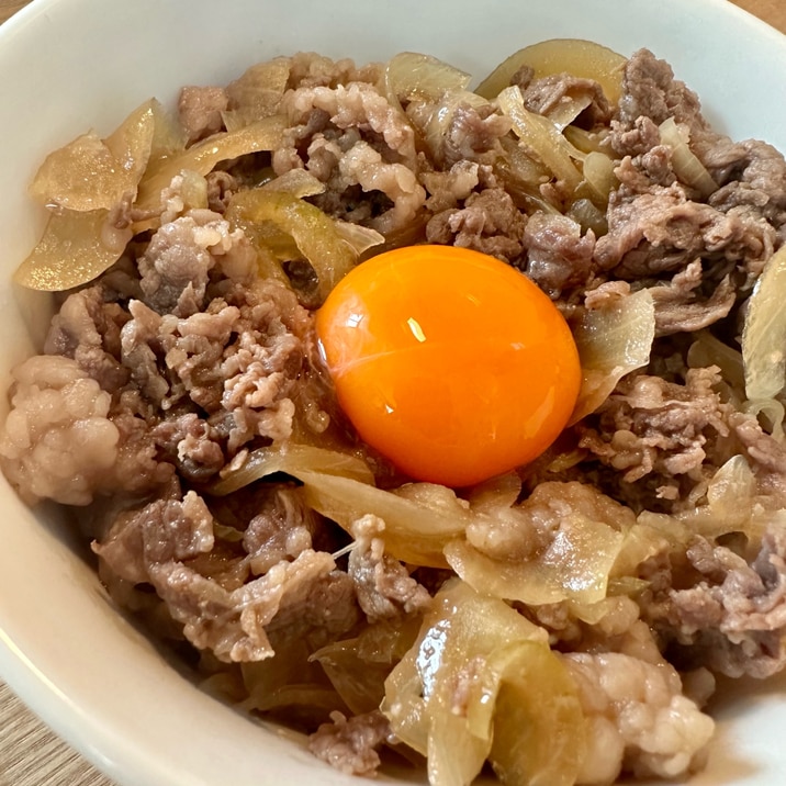 塩麹で柔らか♡ヘルシー&時短「牛丼」